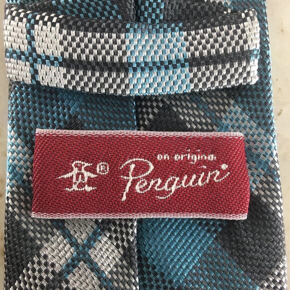 PENGUIN SILK TIE (slim) - Picture 5 of 11